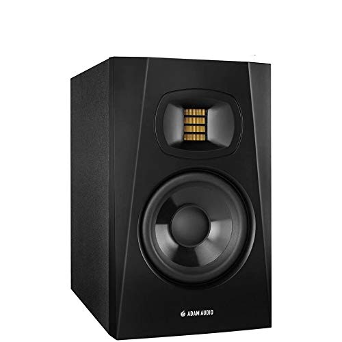 Adam Audio T5 V 12,7 cm Active Nearfield Monitor (Single) mit Mikrofaser und gratis everythingmusic
