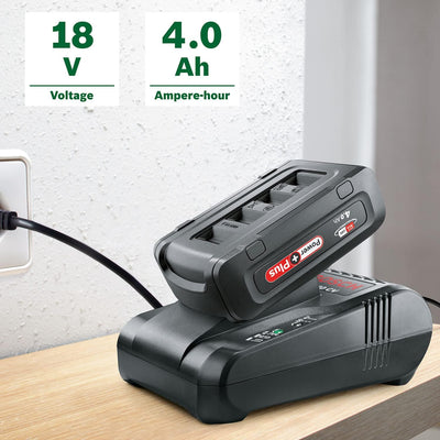 Bosch Home and Garden PBA 18V 4.0Ah W-C Power Plus 4.0 Ah 1 Akku | PowerPlus 18V, 4.0 Ah 1 Akku | Po