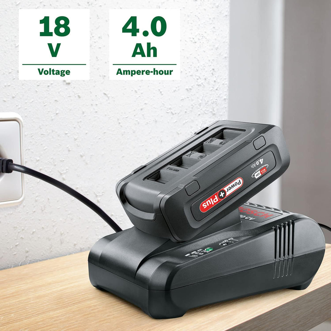 Bosch Home and Garden PBA 18V 4.0Ah W-C Power Plus 4.0 Ah 1 Akku | PowerPlus 18V, 4.0 Ah 1 Akku | Po