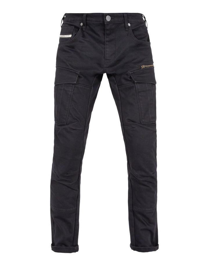 John Doe Defender - Monolayer |CE - Zertifizierung AAA | Motorradhose| Atmungsaktiv | Cargo Hose | H