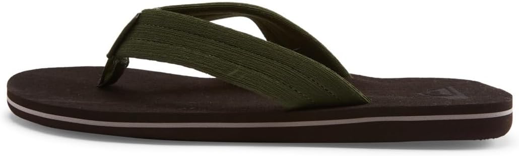 Quiksilver Herren Molokai Layback Sandale, Brown Brown Green