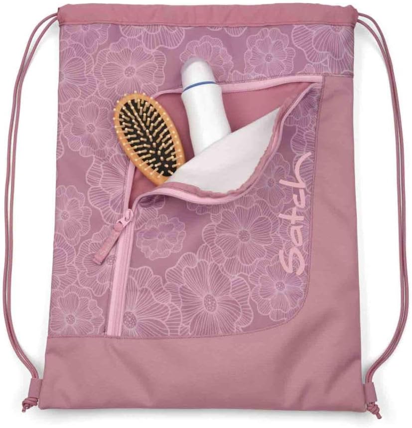Satch Pack Schulrucksack Set 3tlg. inkl. Schlamperbox und Sportbeutel (Magnolia Dream), Magnolia Dre