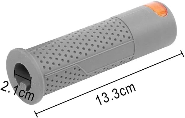 Lenkergriffe für Elektro-Scooter mit Blinker, 135 mm, Silikon/ABS, für Pro 1S/Pro 2/Mi3, 1 Paar, Sch