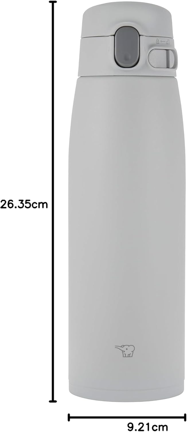 Zojirushi SM-VS83HM Vakuumflasche, 800 ml, mattgrau 28-Ounce Mattgrau, 28-Ounce Mattgrau