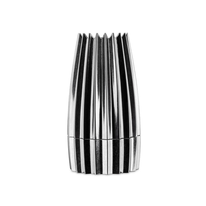 Alessi Grind Wal03 - Graspfeffer und Designgewürze, in Gussaluminium, Poliert, 7,50 x 7,50 x 14,20 c