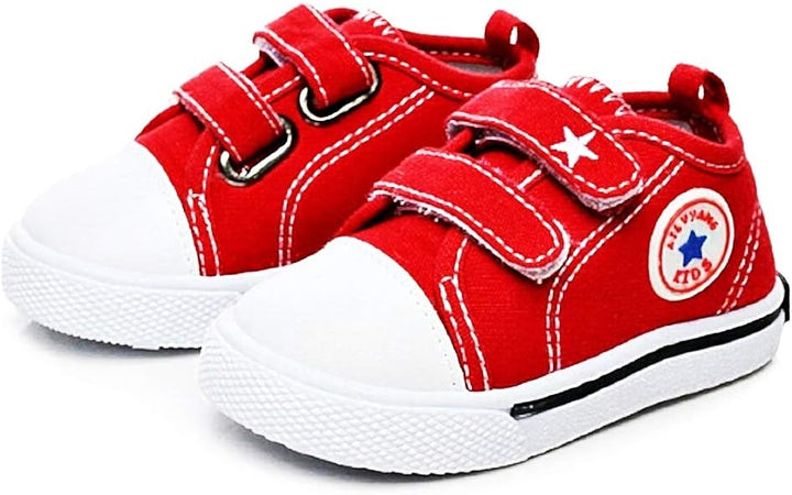 Inception Pro Infinite - Canvas Sneakers - Kinder - Klettverschluss - Grösse 15 - Weihnachts - rot -