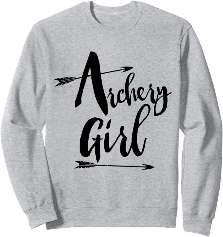 Bogenschiessen-Mädchen-Frauen-jugendlich netter Bogenschütze Sweatshirt