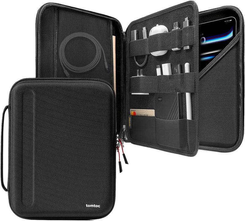 tomtoc Tasche Hülle für 12,9-Zoll iPad Pro (3, 4. und 5. Generation) 2018-2021, Zubehör Case Schutzh
