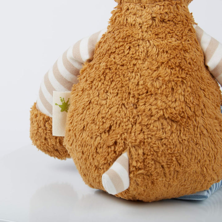 SIGIKID 38768 Kuscheltier Bär Green Mädchen und Jungen Babyspielzeug empfohlen ab Geburt mehrfarbig