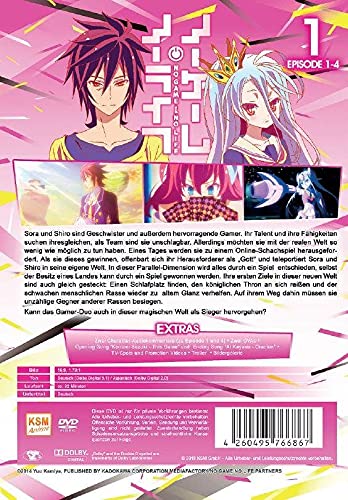 No Game - No Life Vol. 1 - Episoden 01-04, DVD