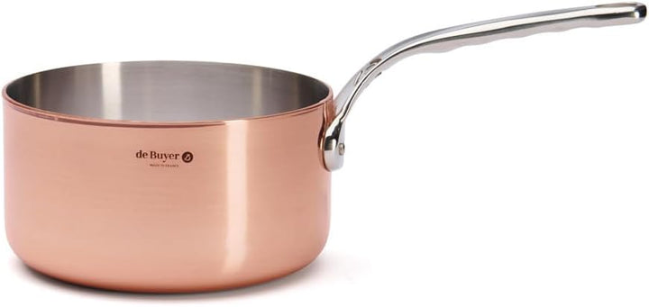 De Buyer - 6406.18 - Kasserolle - 2 mm stark - 18cm, Braun