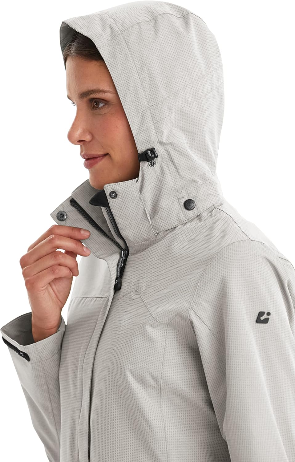 Killtec Damen Inkele Funktionsjacke Mit Abzippbarer Kapuze 38 hellbeige, 38 hellbeige