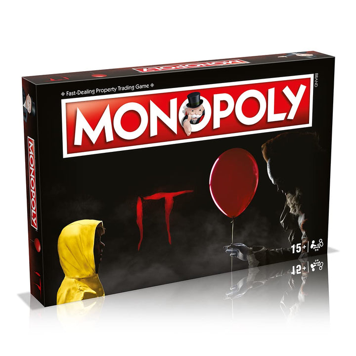 Monopoly IT Board Game WM00732-EN1-6 Stephen King's from Ages 17 and Up