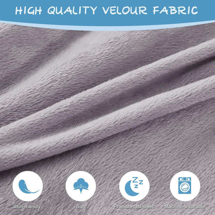 Lannvan Schwangerschaftskissen, U-förmiges Seitenschläferkissen zum Schlafen, Stillkissen XXL, 3KG B