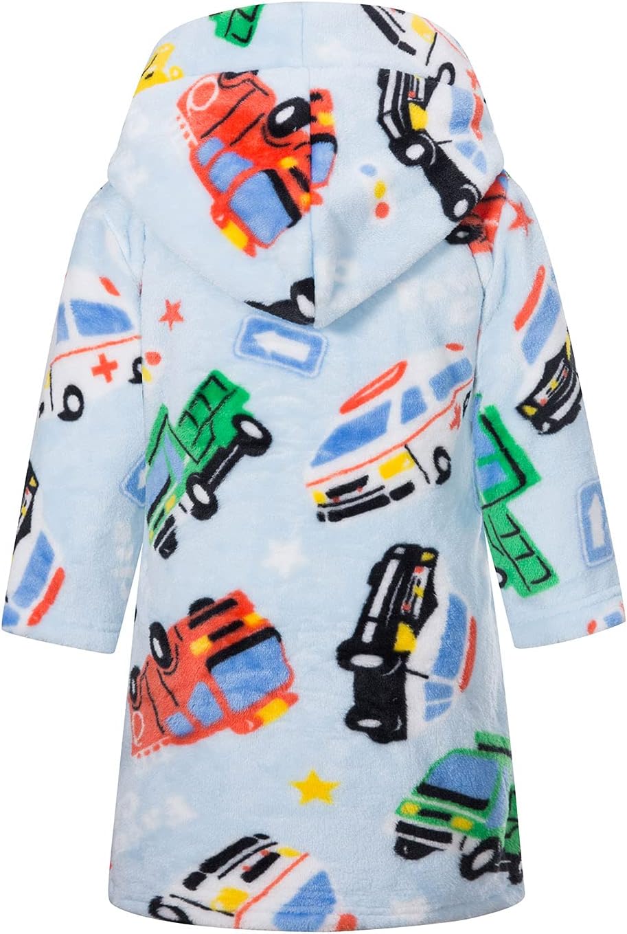 Baogaier Bademantel Kapuze Kinder Morgenmantel Flanell Nachtwäsche Robe Frottee Lange Ärmel Weiche S