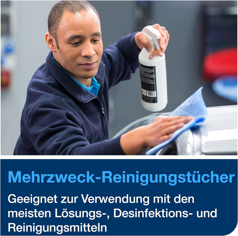 Tork Langlebige Reinigungstücher Weiss W4, Mehrzweck, 90 Tücher, 90479