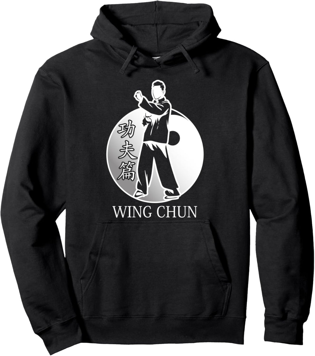 Wing Chun Wing Fighter Kung Fu Kampfsport Club Pullover Hoodie
