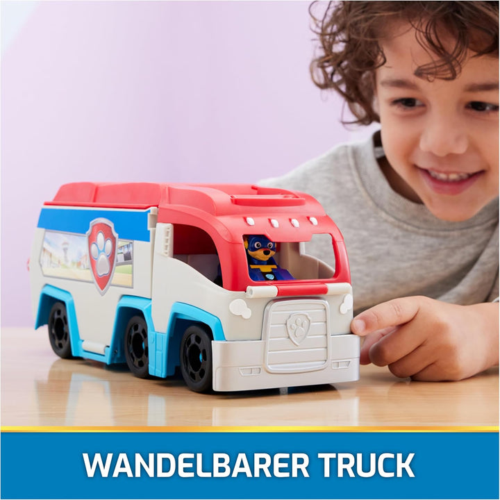 PAW PATROL – Pup Squad Mini-Patroller Teamfahrzeug mit Chase-Spielzeugauto, Spielzeug geeignet für K