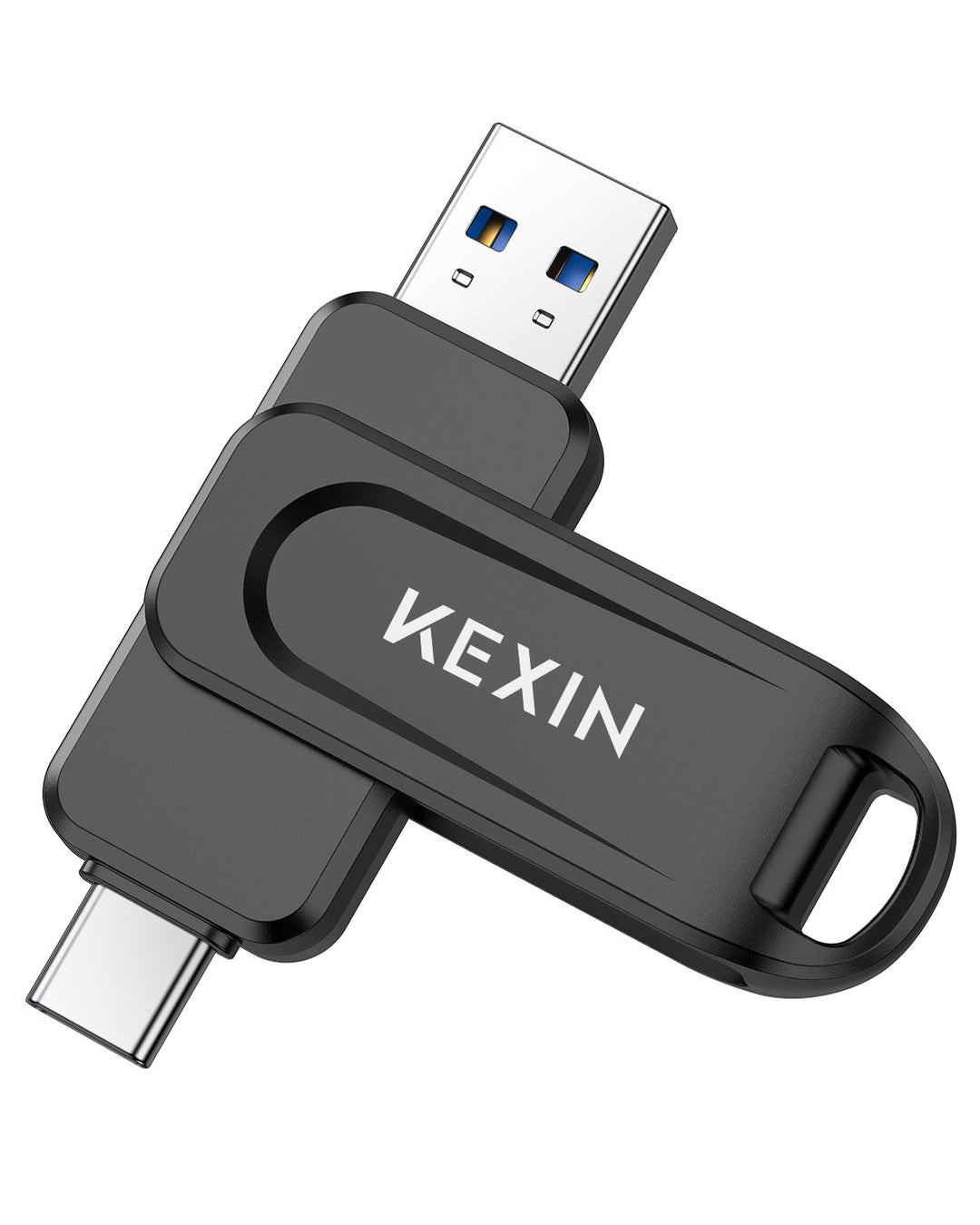 KEXIN USB C Stick 64GB USB 3.0 OTG, bis zu 110 MB/s, Dual-USB Type-C & USB-A Anschlüsse, Speichersti
