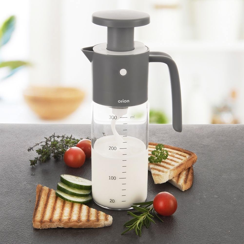 orion group Salatdressing Flasche zum Mischen von Olivenöl und Dressing manueller Ölmixer Olivenölfl