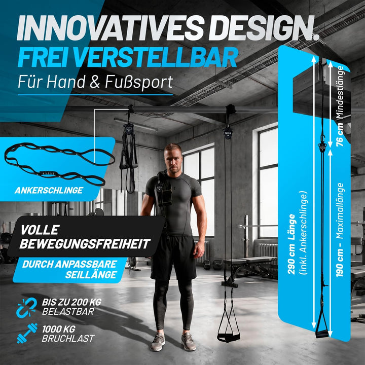 aeroSling® Tactical Umlenkrollen Schlingentrainer