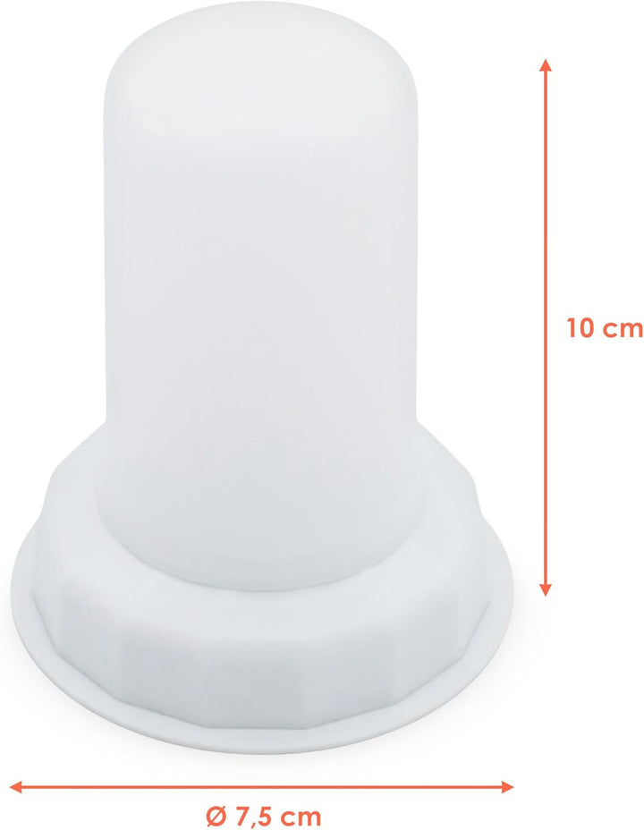 LED Flammenlicht warm weiss mit Flacker Effekt und Timer - 4er Set - Kerzenlicht mit Flammeneffekt 1