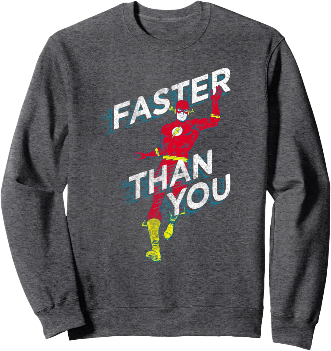 The Flash Faster Than You Sweatshirt
