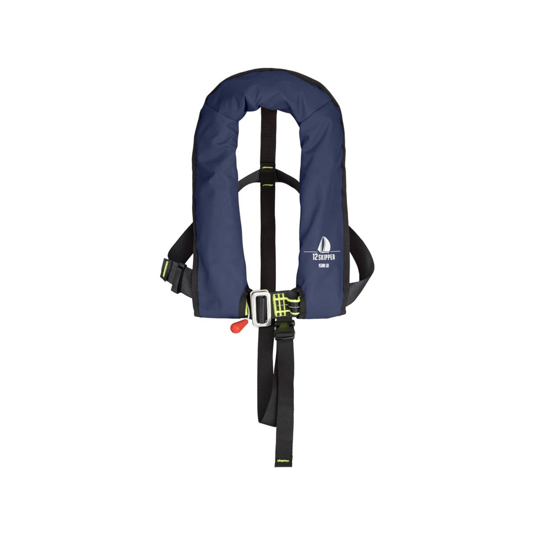 12skipper Kinder-Automatik Rettungsweste ISO 150N, Schwimmweste navy, navy