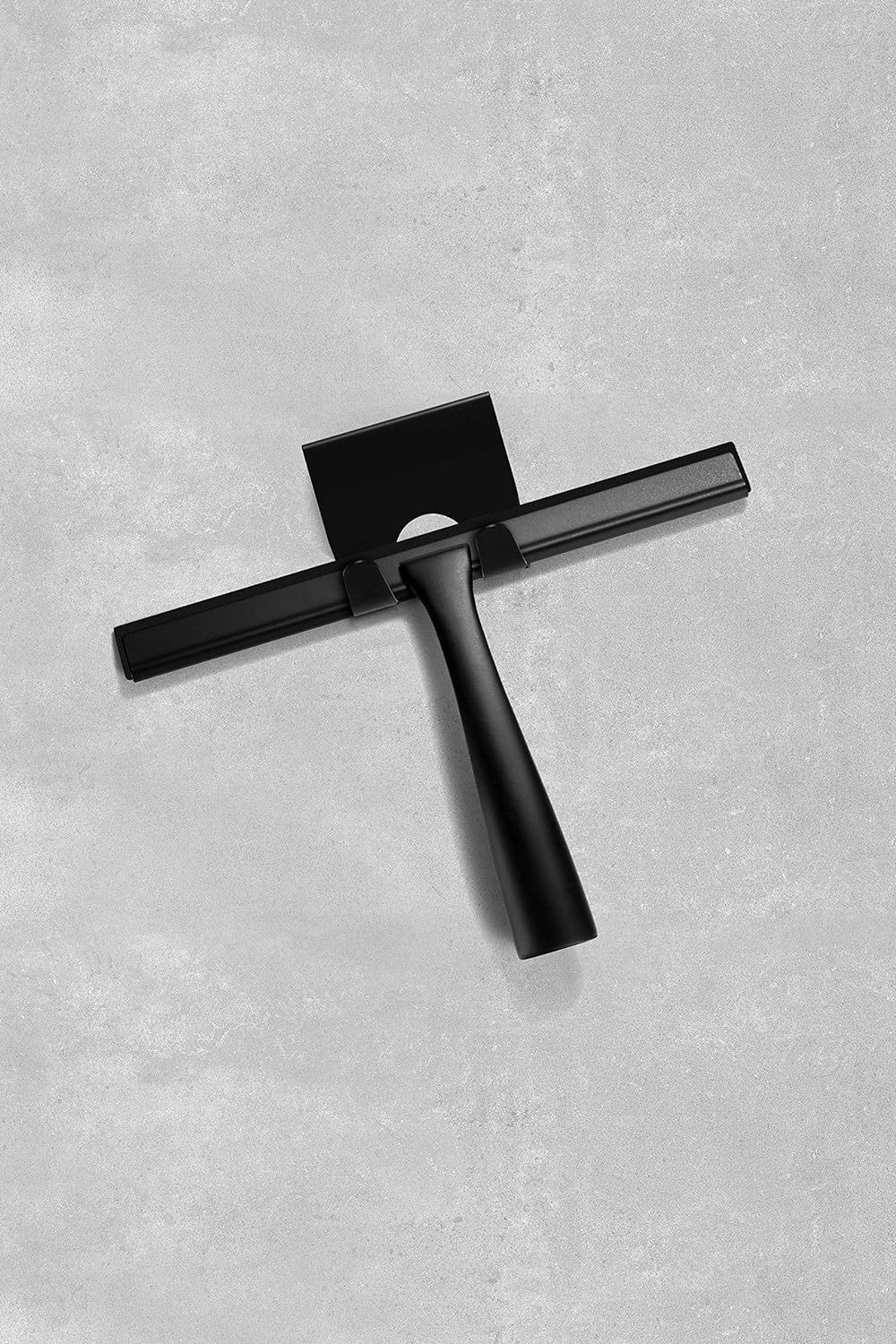 Ambrosya - Duschabzieher aus Edelstahl in Schwarz - Abzieher Dusche Flitsche Bad Badabzieher Badezim