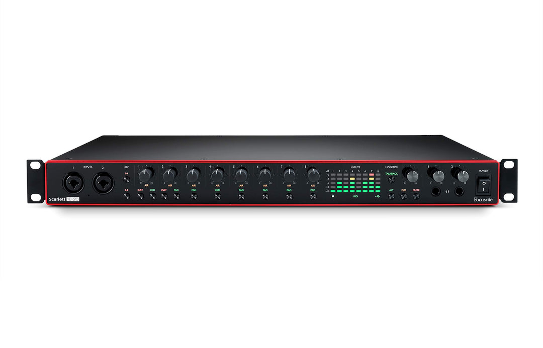 Focusrite Scarlett 18i20 3. Gen USB-Audio-Interface für Aufnahmen, Produktionen und tontechnische An