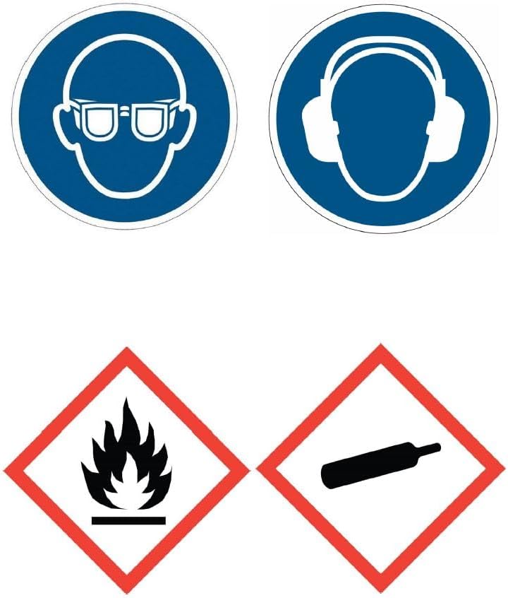 2 x Gas Kartuschen P700 + 1000 titibi Nägel für: Gas Nagler Spit Pulsa 700P/700E (Ø 2,6 x 25mm), Ø 2