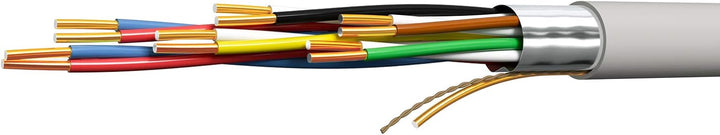 HB-DIGITAL Telefonkabel 100m 6 x 2 x 0,6 J-Y(ST) Y Verlegekabel JYSTY 12 Adern Telefonleitung 100m 6