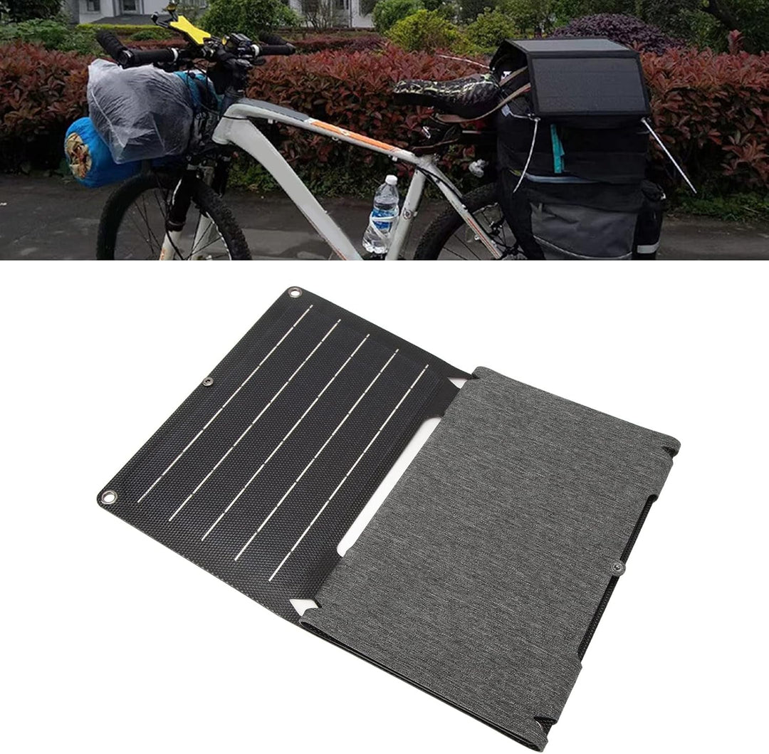 Topyond 40W Solarladegerät,Tragbares Faltbares Solarpanel,5V 18V Solar Panel,IPX6 Wasserdicht USB Sc