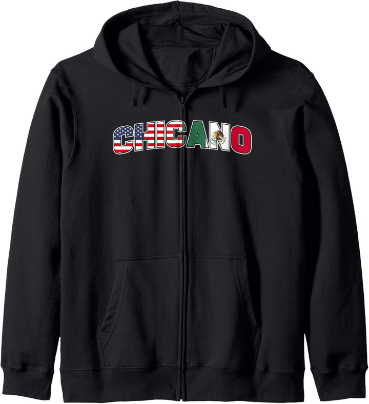 Chicano Amerikanischer Mexikanischer Patriotischer Chicano Kapuzenjacke