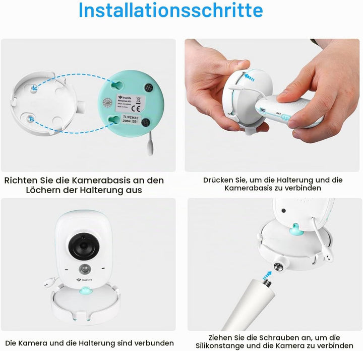 HOLACA Babyphone Halterung für 3,2&