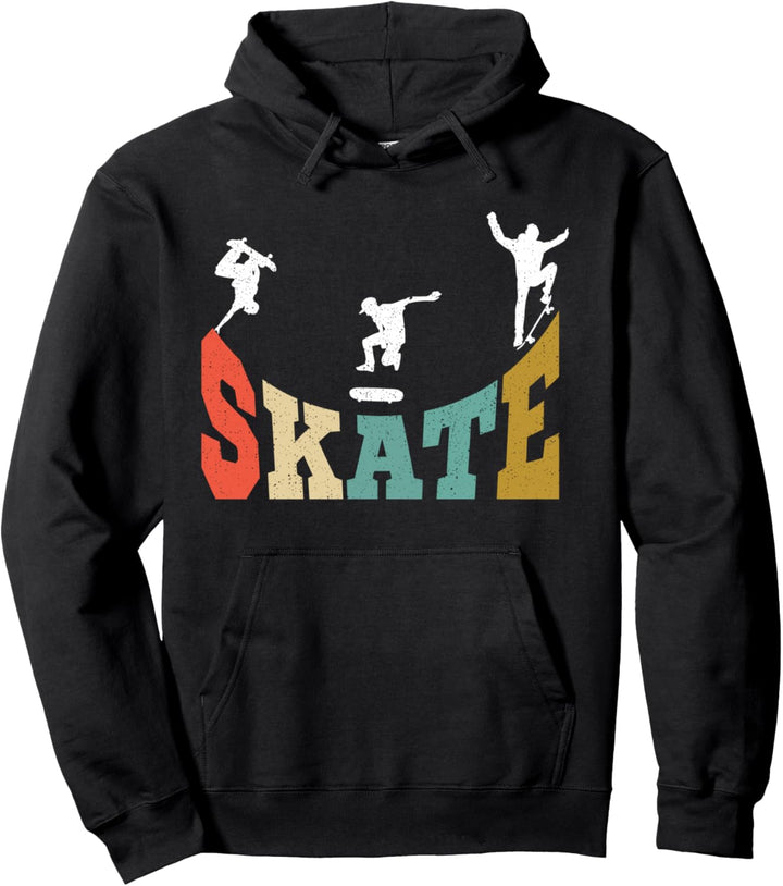 Skater Skateboard Stunt Skater Geschenk Jungen Kinder Pullover Hoodie