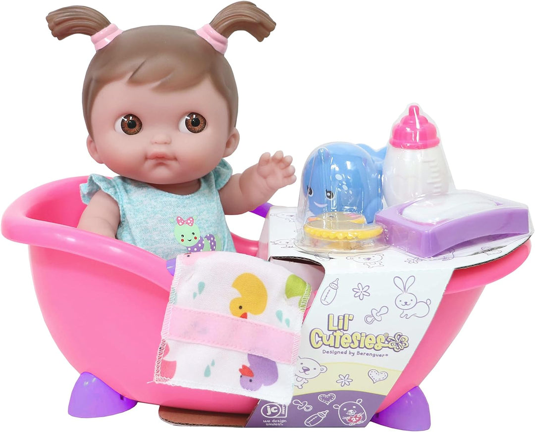 JC TOYS 17434 Lil Cutesies Baby Puppe, grün, grün
