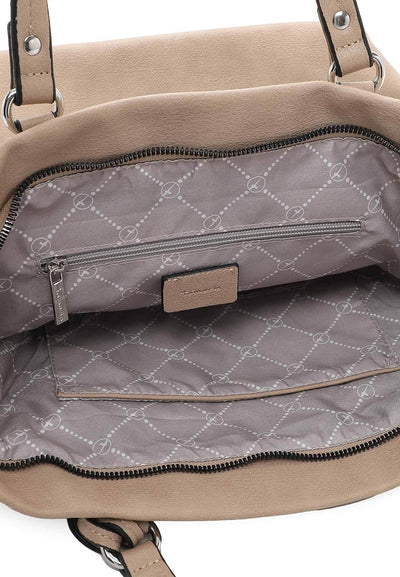 Tamaris Shopper TAS Nele 32803 Damen Handtaschen Uni Einheitsgrösse Taupe 900, Einheitsgrösse Taupe