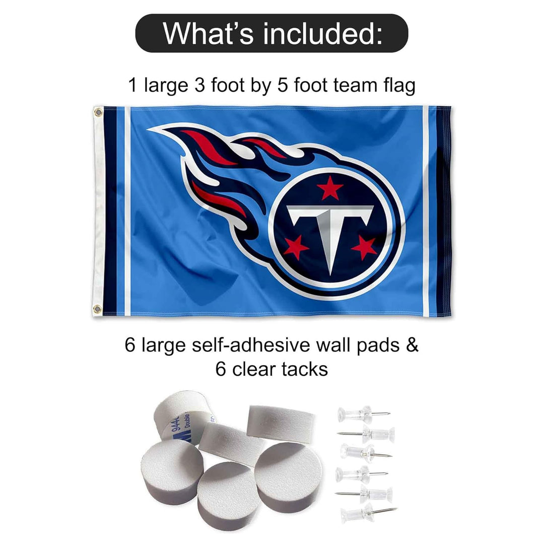 Tennessee Titans Logo Banner und Tapisserie Wandaufkleber