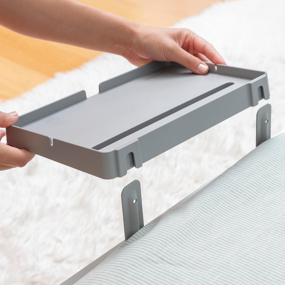 InnovaGoods® Universal Bettregal für das Bett, vielseitig einsetzbar mit 3 Regalen, verstellbar, fal