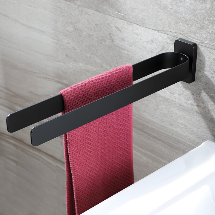 ZUNTO Hohlraumfrei Hohlraumfrei Handtuchhalter Doppelt Edelstahl Handtuchstange, Wand Handtuchhaken