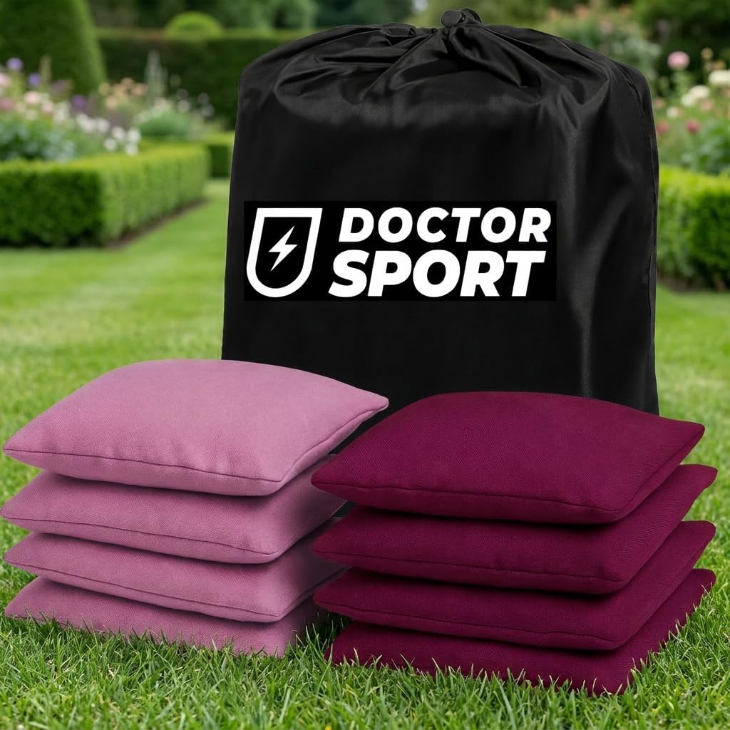 Original Cornhole Bean Bags (8-teilig) 15 x 15 cm 400 g aus Bester Verarbeitung und Besten Materiali