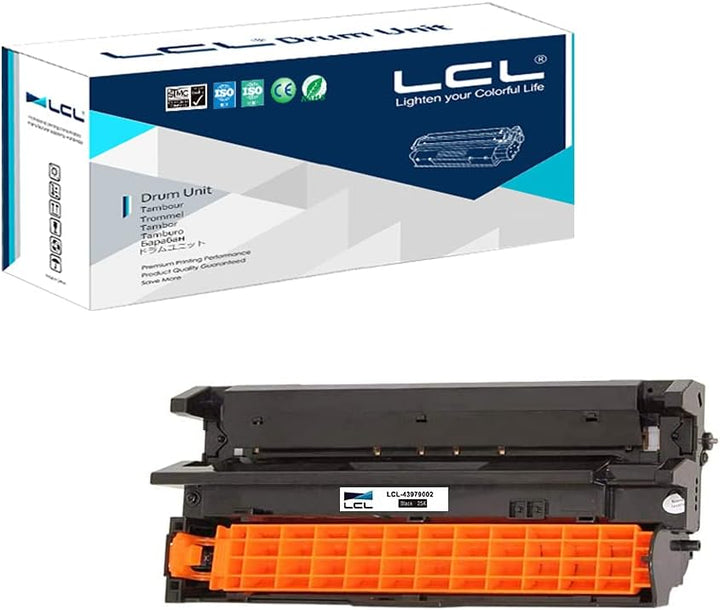 LCL Kompatibel Trommel 43979002 MB460 MB470 MB480 B430 B440 25000Seiten (1Schwarz) Ersatz für Oki B4
