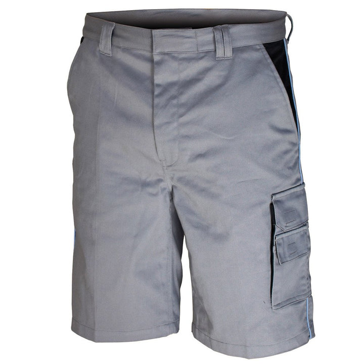 Carson Contrast Arbeitsshorts, 1 Stück, 48, grau/schwarz, CC709S.GS 48 Grau / Schwarz, 48 Grau / Sch