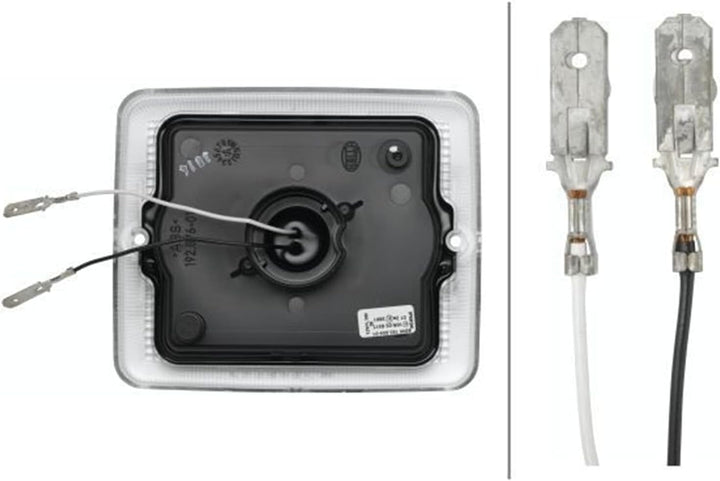 Hella 2BA 013 236-131 Blinkleuchte - LED - 12V - Einbau - Kabel: 100mm 12V ohne Blinkleuchtenausfall