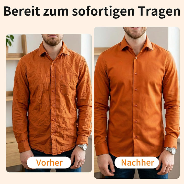 Steamer Dampfglätter mit Saugfunktion, Tragbarer Reisedampfglätter | 2800 Pa Saugleistung, Grosser a