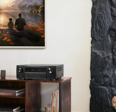 Denon AVC-S670H 5.2-Kanal AV-Receiver, Dolby Surround Sound, 6 HDMI Eingänge und 1 Ausgang, 8K HDMI,