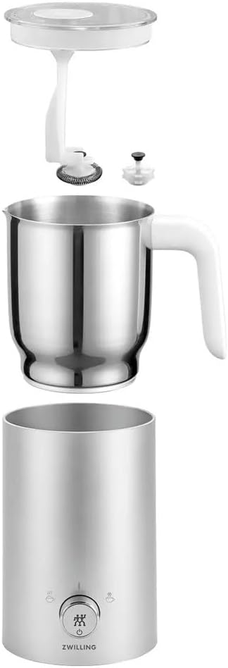Zwilling Enfinigy Automatischer Milchaufschäumer, silberfarben