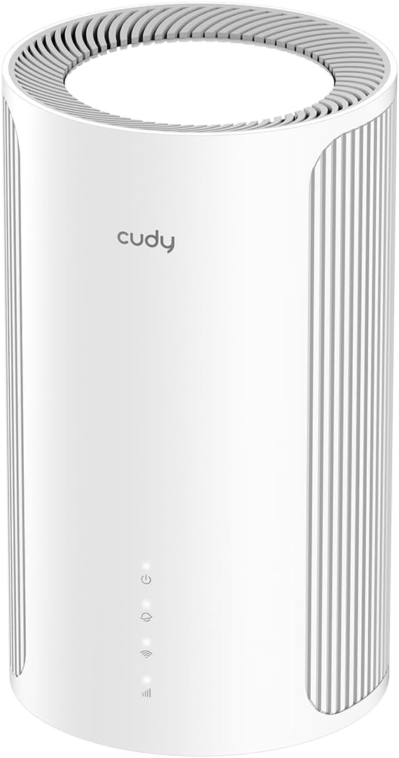 Cudy Tri-Band WiFi 7 BE11000 Whole Home Mesh System, 6-Stream 10 Gbit/s, 4 × 2,5G Ports, MU-MIMO, Mu