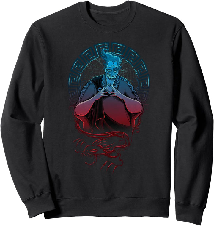 Disney Hercules Hades Geometric Framed Portrait Sweatshirt